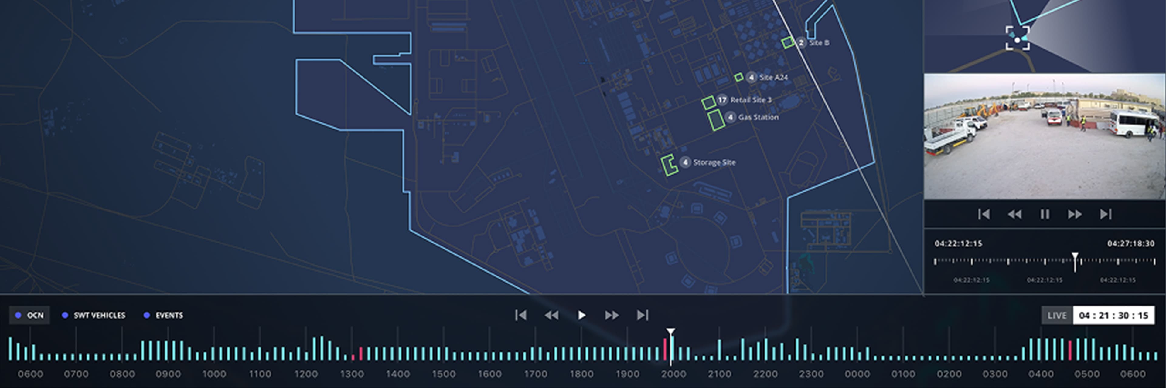 Computer vision AI — real-time base security monitoring